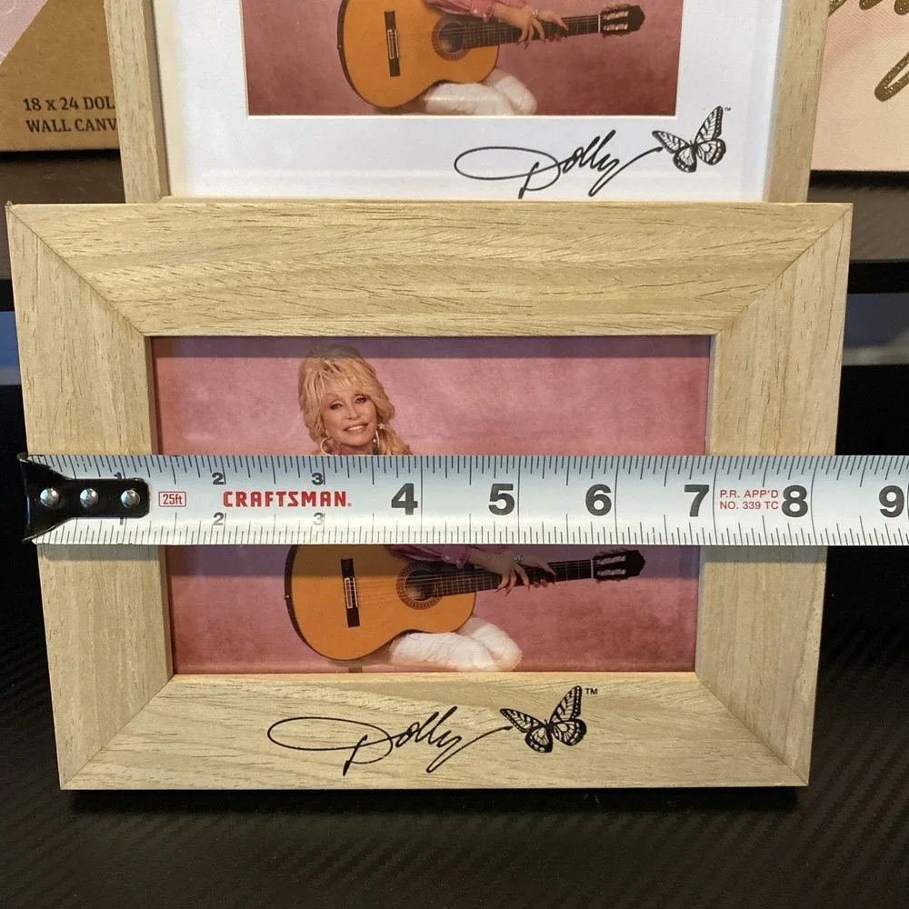 New 2  Dolly Parton framed pictures